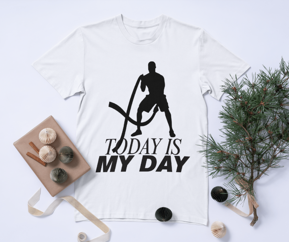 TODY IS MY DAY DESIGN Unisex Standard White T-Shirt
