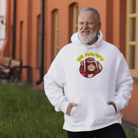 BE HAPPY MONKEY DESIGN Unisex Hoodie