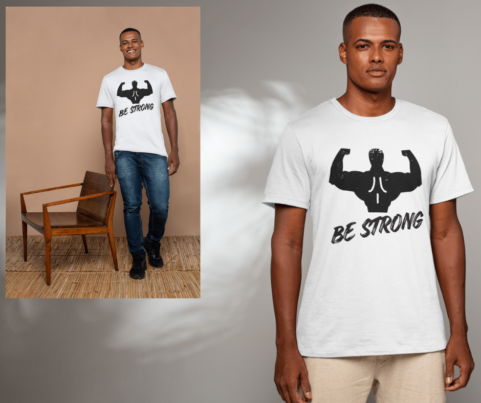 BE STRONG BLACK DESSIGN Unisex Standard T-Shirt