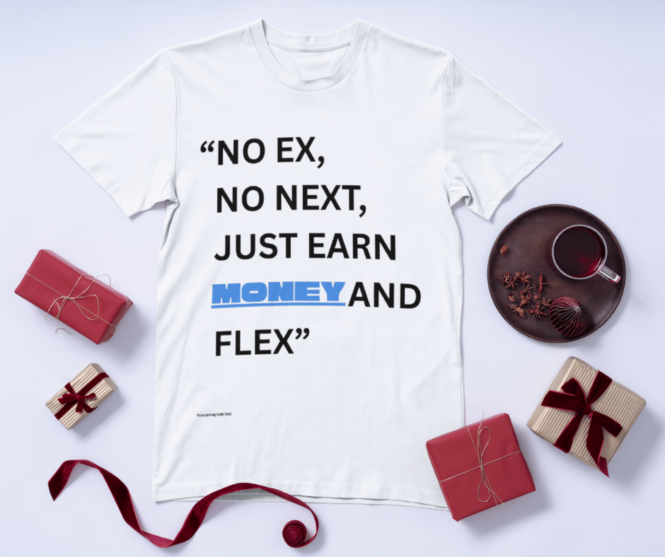 NO EX, NO NEXT DESIGN  Unisex Standard T-Shirt