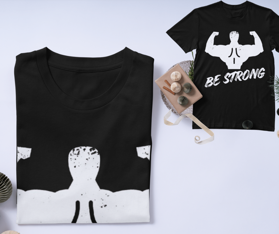 BE STRONG Design Unisex Standard  T-Shirt